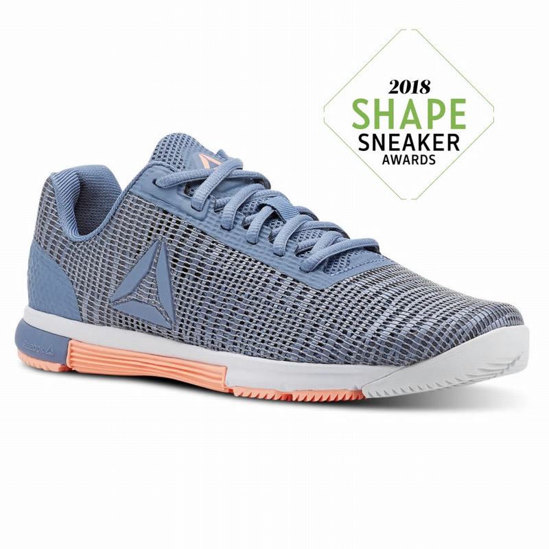 Reebok Speed Tr Flexweave® Botasky Damske - Modre/Biele/Ruzove MQ7705NI